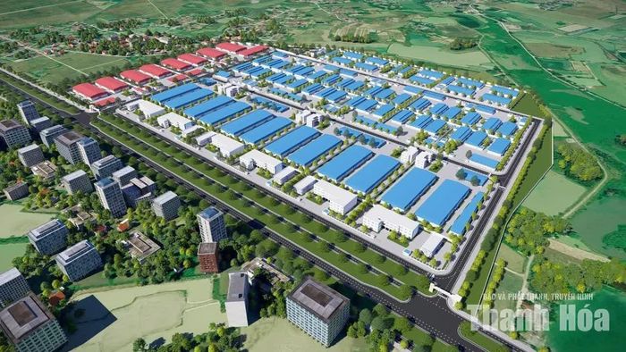 CCN Thọ Ngọc với diện tích khoảng 45,6ha.