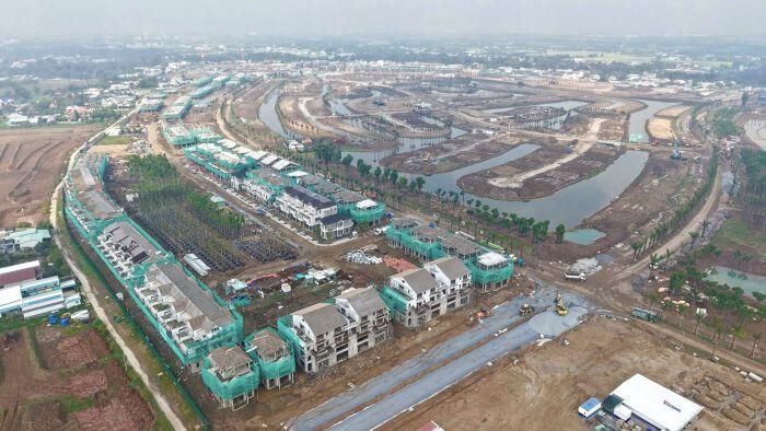 Tổng dự án Eco Retreat có diện tích khoảng 219,5 ha, quy mô 7.727 căn nhà.