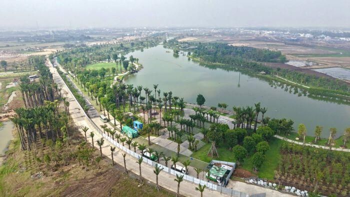 Những mảng xanh tại dự án Eco Retreat.