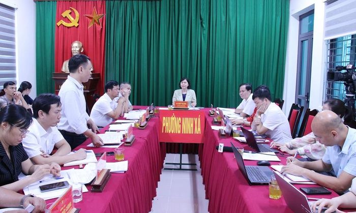 Toàn cảnh buổi giám sát.