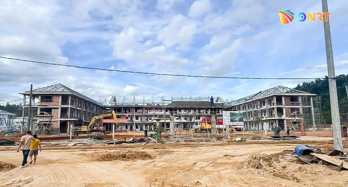 Thành phố Đà Nẵng đang khẩn trương xây dựng 6 trường tại 6 xã biên giới để đưa vào vận hành trong năm học 2026 - 2027. Ảnh: LTN