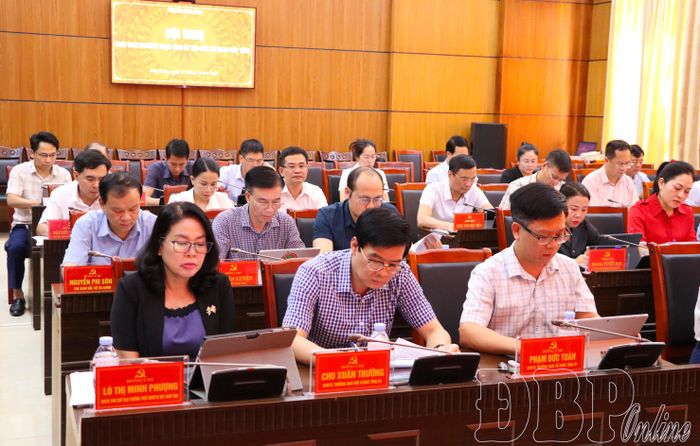 Đại biểu dự hội nghị.