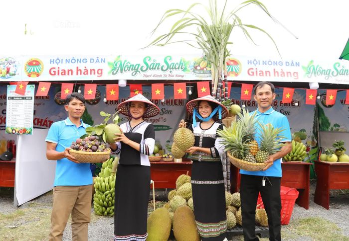 Các nông sản đặc trưng của nông dân xã Đông Khánh Sơn.