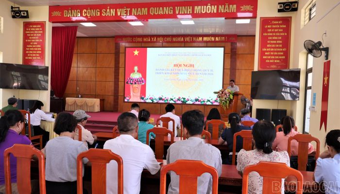 Quang cảnh hội nghị.