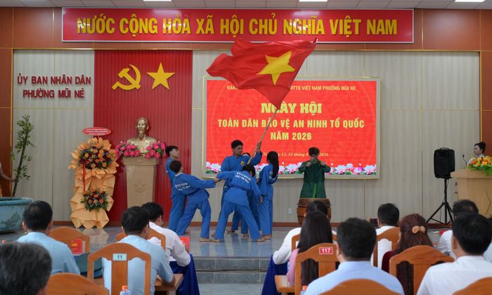 Tiết mục văn nghệ tại ngày hội