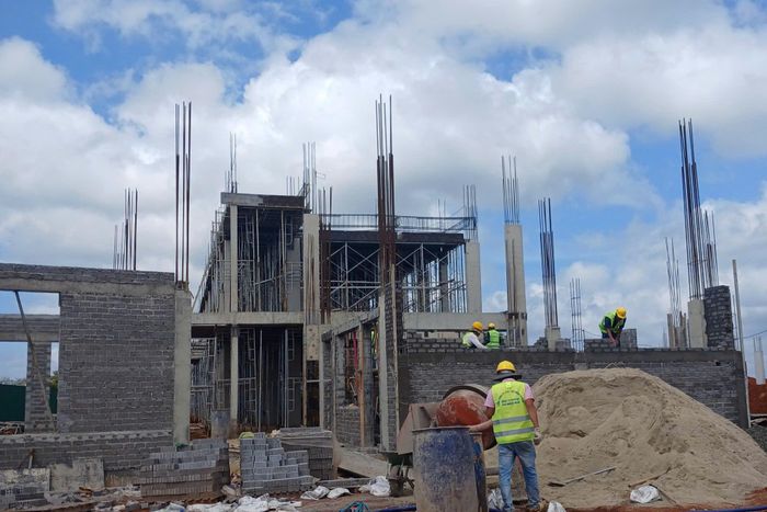 Đơn vị nhà thầu tăng tốc tiến độ thi công các trường nội trú vùng biên giới (ảnh tư liệu)