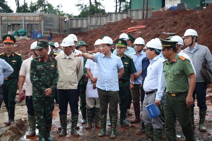 Theo báo cáo của chủ đầu tư, dự án đã hoàn thành khoảng 77% khối lượng