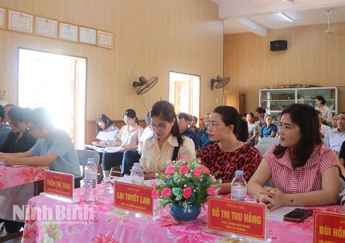 Các đại biểu dự hội nghị đối thoại.