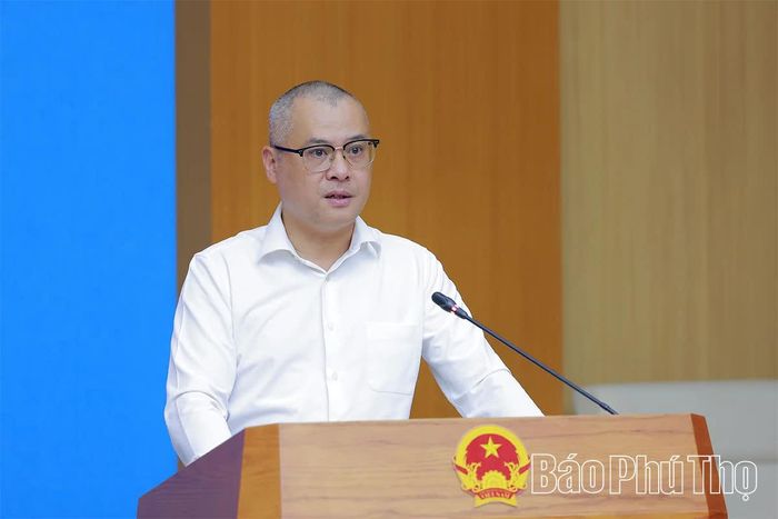 Đồng chí Bí thư Tỉnh ủy Phạm Đại Dương phát biểu chỉ đạo tại hội nghị.