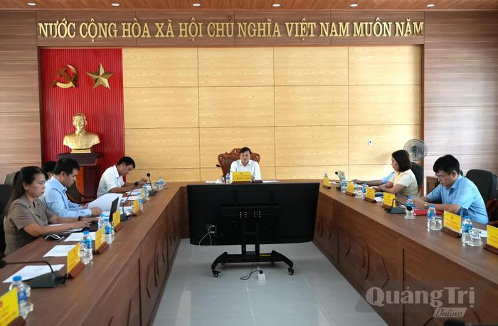 Quang cảnh phiên tiếp công dân của đồng chí Lê Hồng Vinh, Phó Bí thư Tỉnh ủy, Chủ tịch UBND tỉnh - Ảnh: T.Đ