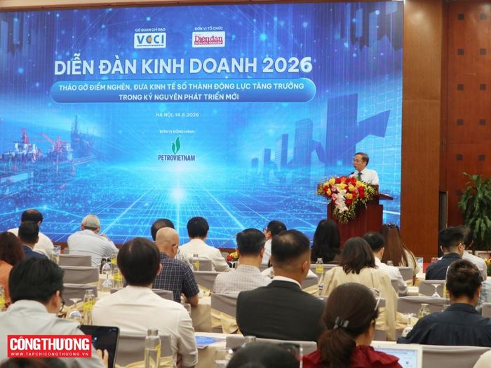 Diễn đàn Kinh doanh 2026 với chủ đề “Tháo gỡ điểm nghẽn, đưa kinh tế số thành động lực tăng trưởng trong kỷ nguyên phát triển mới”