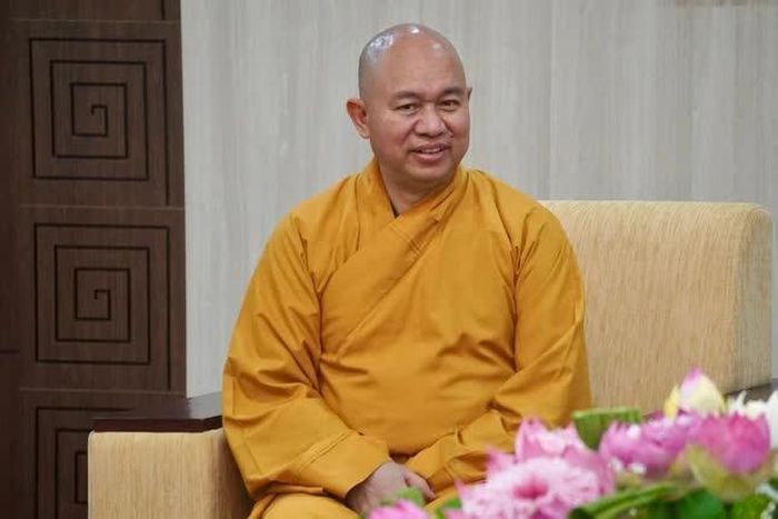  Thượng tọa Thích Đức Thiện chúc sức khỏe, hạnh phúc và thành công đến toàn thể cán bộ, chiến sĩ lực lượng Công an nhân dân