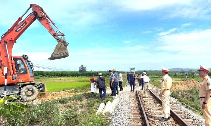 Một trong năm lối đi tự mở qua đường sắt Bắc - Nam đoạn qua địa bàn tỉnh Quảng Trị được rào đóng, xóa bỏ trong tháng 7/2026.