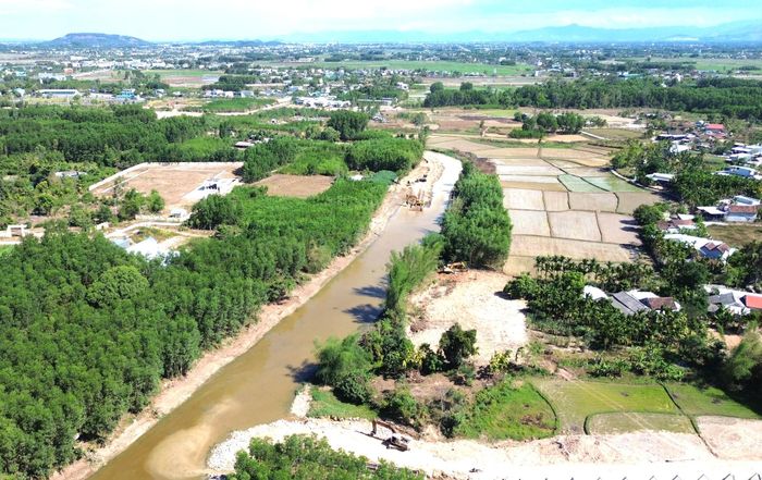 Địa bàn xã Thọ Phong tập trung nhiều dự án trọng điểm của tỉnh Quảng Ngãi (Ảnh: Lê Danh).