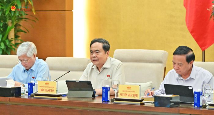 Chủ tịch Quốc hội Trần Thanh Mẫn chủ trì phiên họp