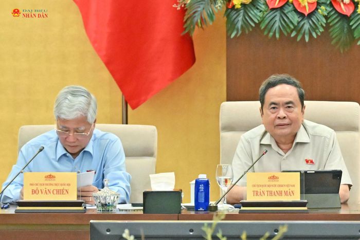 Chủ tịch Quốc hội Trần Thanh Mẫn chủ trì phiên họp