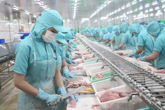 Doanh nghiệp chế biến thủy sản xuất khẩu tại Đồng Tháp