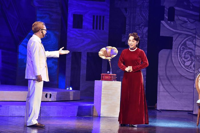 “Người con gái Hà Thành” khắc họa hình tượng người phụ nữ Thủ đô trong những năm tháng kháng chiến chống thực dân Pháp. Ảnh: Thư Vũ