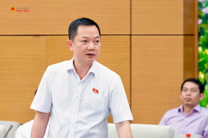 ĐBQH Trịnh Xuân An (Đồng Nai). Ảnh: Hồ Long