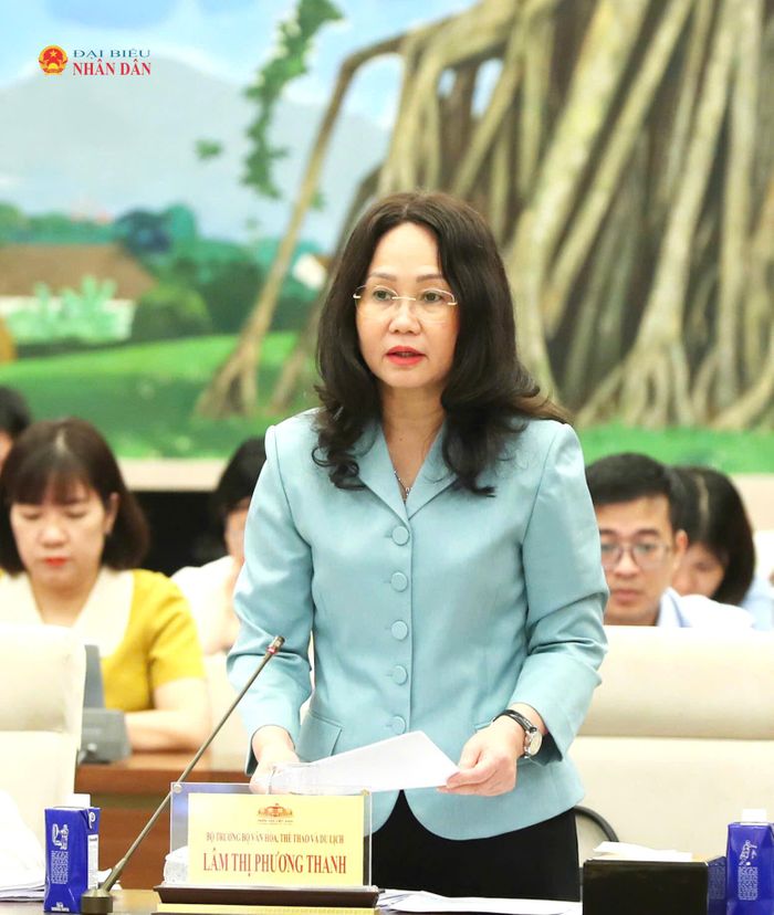 Bộ trưởng Bộ Văn hóa, Thể thao và Du lịch Lâm Thị Phương Thanh