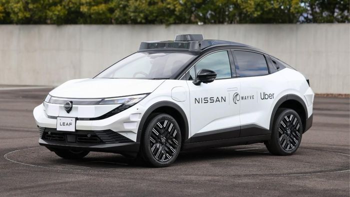 Taxi tự lái Nissan dự kiến được Uber triển khai tại Tokyo vào cuối năm 2026. Ảnh: X/@Uber (tài khoản X của Uber)