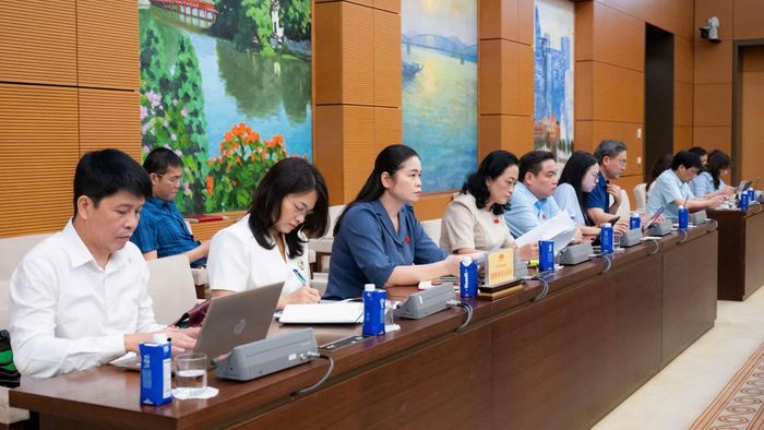 Các đại biểu dự phiên họp.