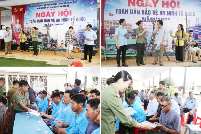Các hoạt động tuyên truyền pháp luật, nâng cao ý thức về phòng, chống khai thác IUU tại Ngày hội.