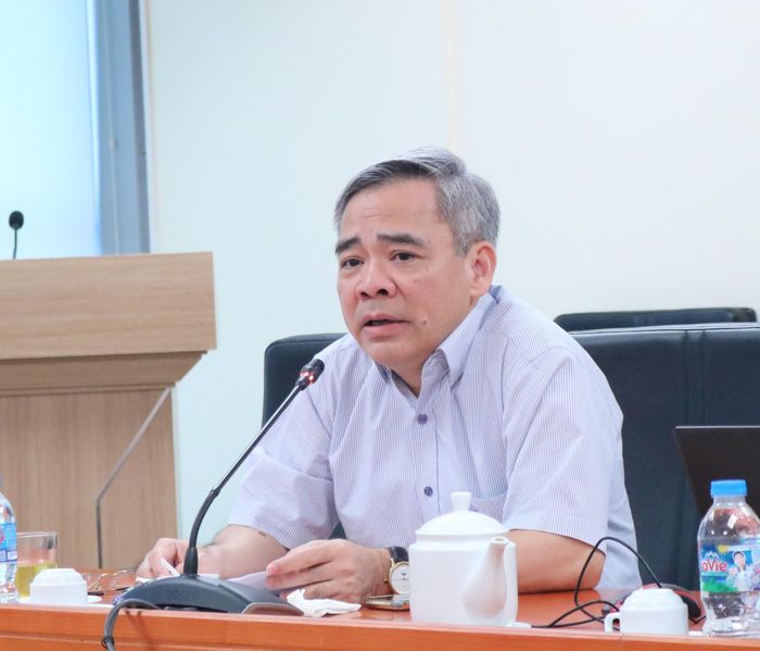 TS. Nguyễn Mạnh Cường nhận định, việc KTNN kết nối và khai thác dữ liệu từ các phần mềm của cơ quan thuế, hải quan vẫn còn rất nhiều khó khăn. Ảnh: N.LY