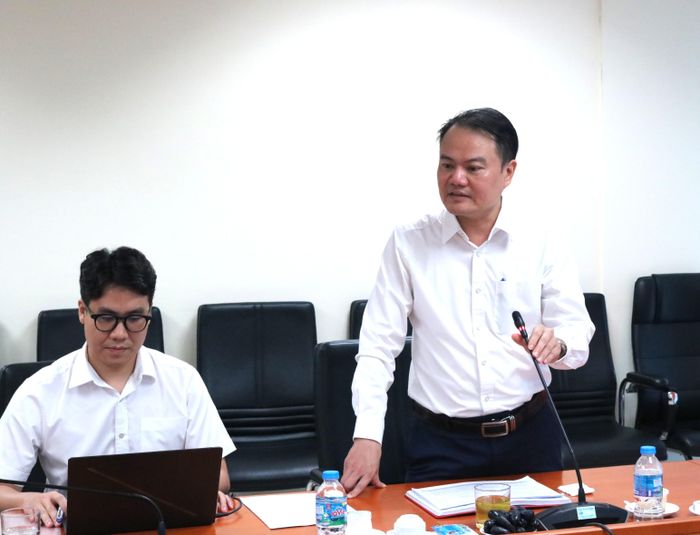 TS. Mai Văn Tân - Phó Kiểm toán trưởng KTNN khu vực XII, Chủ nhiệm Đề tài. Ảnh: N.LY