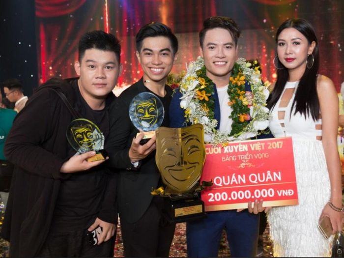 Võ Tấn Phát  khi tham gia Cười Xuyên Việt.