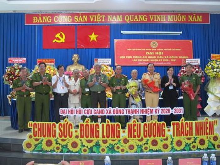 Ra mắt Ban chấp hành Hội Cựu CAND xã Đông Thạnh (nhiệm kỳ 2026-2031).