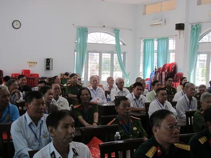 Các đại biểu tham dự Đại hội đại biểu Hội Cựu CAND xã Đông Thạnh lần I (nhiệm kỳ 2026-2031).
