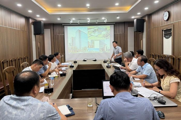 Quang cảnh buổi làm việc. Ảnh: PV