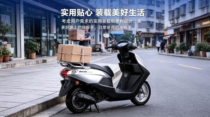 Xe tay ga SCR125 tại thị trường Trung Quốc.