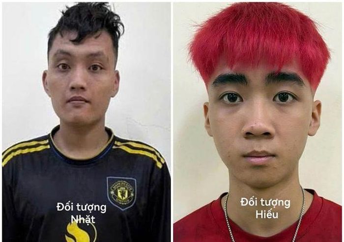 Hai đối tượng đột nhập Đền Sung lấy trộm tiền công đức. Ảnh: CAHN
