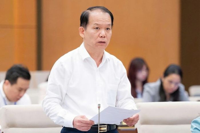 Bộ trưởng Bộ Tư pháp Hoàng Thanh Tùng. Ảnh: Media Quốc hội