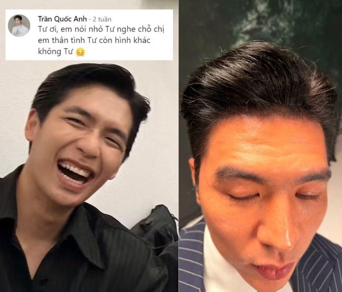 "Ngọc nữ màn ảnh Việt" khiến fan "cười bò" khi tung ảnh "dìm" hai nam thần điện ảnh.