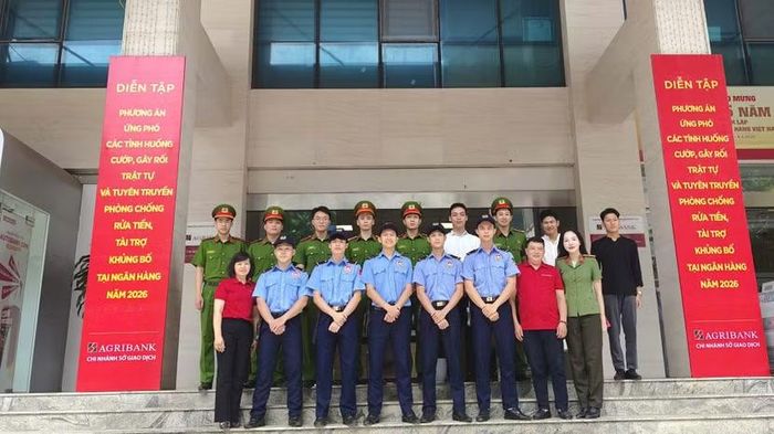 Các lực lượng tham gia diễn tập