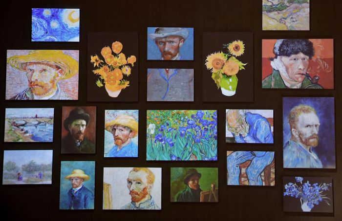 Lần đầu tiên tại Hà Nội, 165 kiệt tác bản quyền của Van Gogh được tái hiện bằng công nghệ trình chiếu hiện đại.