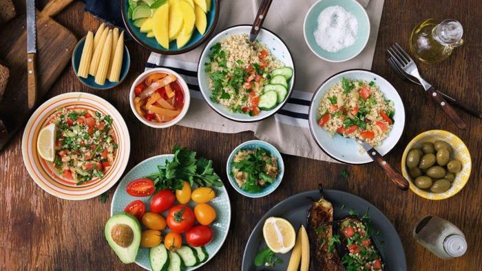  Chế độ ăn thuần chay mang lại nhiều lợi ích cho sức khỏe. Ảnh minh họa: V.C. 