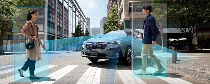  Subaru khuyến cáo khách hàng không được dựa hoàn toàn vào hệ thống EyeSight khi lái xe. Ảnh: Subaru. 