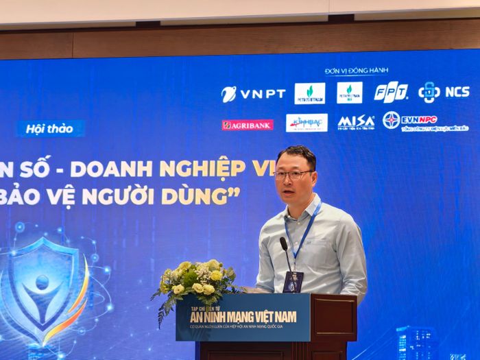 Thượng tá Triệu Mạnh Tùng, Phó cục trưởng Cục A05 cảnh báo về nguy cơ mất an ninh nhận thức.