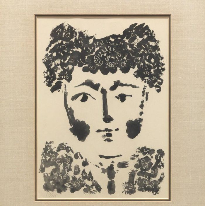 Ảnh minh họa một bản in “Torero from Le Carmen des Carmen” của Pablo Picasso, sáng tác năm 1949