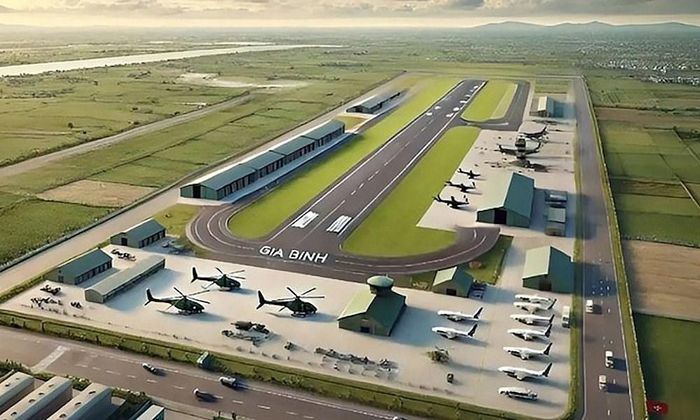 Mô phỏng Sân bay Gia Bình