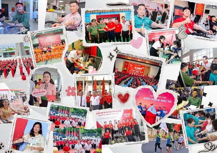 Những hình ảnh đẹp về Hành trình đỏ 2026. Ảnh: Viện Huyết học - Truyền máu TƯ