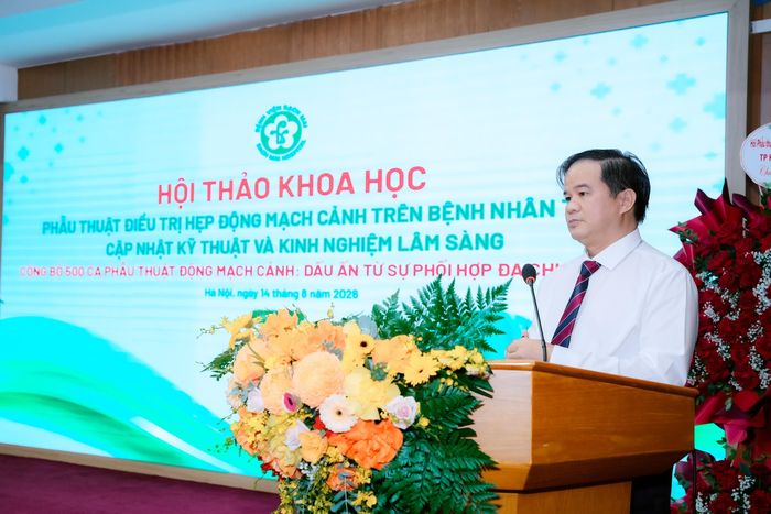 PGS.TS Đào Xuân Cơ, Giám đốc Bệnh viện Bạch Mai Bệnh viện Bạch Mai cho biết bệnh viện sẽ không ngừng chuẩn hóa kỹ thuật và mở rộng hợp tác chuyên môn để nâng tầm chất lượng điều trị bệnh lý mạch máu não.