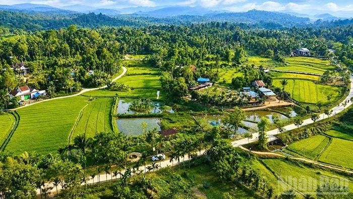Lộc Yên có tổng diện tích tự nhiên là 275ha.