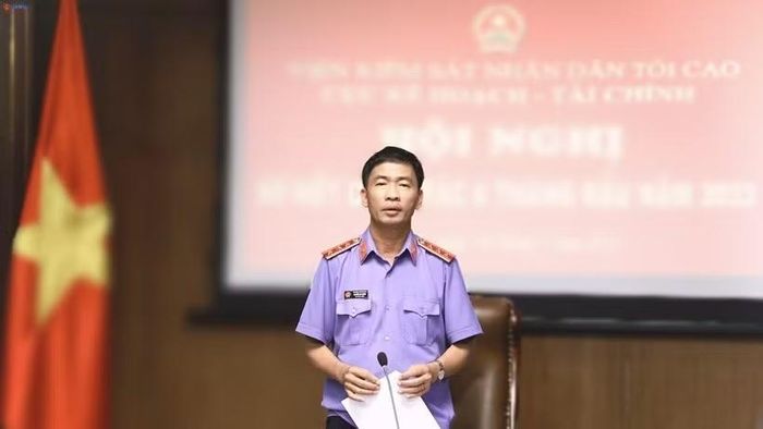 Phó Viện trưởng Viện Kiểm sát nhân dân tối cao Nguyễn Duy Giảng. (Ảnh: baovephapluat.vn)