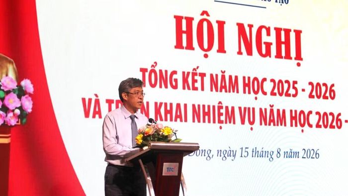 Đồng chí Nguyễn Minh, Phó Chủ tịch Ủy ban nhân dân tỉnh Lâm Đồng phát biểu chỉ đạo.
