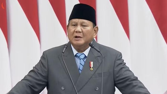 Tổng thống Indonesia Prabowo Subianto cho biết nước này sẽ xây dựng các nhà máy điện mặt trời với tổng công suất 30GW. (Ảnh: Văn phòng Tổng thống Indonesia)